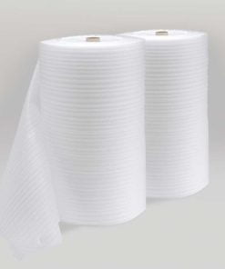 Cuộn Mút Xốp PE foam 0,5mm Màu Trắng