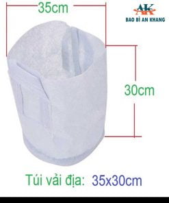 Túi Vải Trồng Cây 35x30cm Có Quai Túi Vải Trồng Cây 35x30cm Có Quai